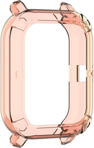 Vista 3 de Funda compatible con Xiaomi Huami Amazfit GTS, accesorios de reloj, TPU suave, a prueba de golpes, protector delgado, protector de parachoques