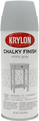 Vista 14 de Krylon K04104007 Pintura en aerosol de acabado mate, gris anvil, 12 onzas
