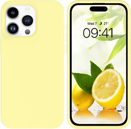 Vista 42 de GUAGUA Funda compatible con iPhone 17 Pro Max de 6.9 pulgadas, silicona líquida, goma de gel suave, delgada, forro de microfibra delgada