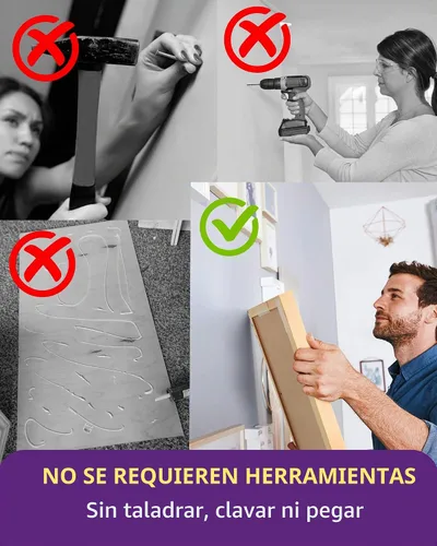Vista 7 de HitLights Cinta transparente de doble cara resistente, adhesivo fuerte, 155