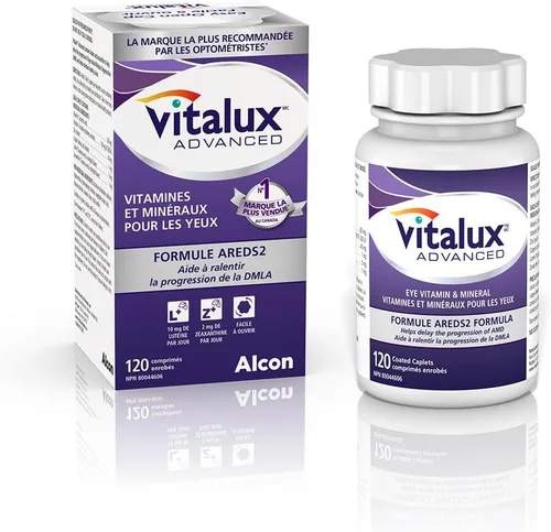 Vista 2 de Vitalux Multivitamínico ocular avanzado, 120 tabletas
