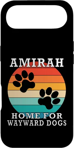 Vista 27 de Amirah Home for Wayward Dogs Family Name Case for iPhone 17