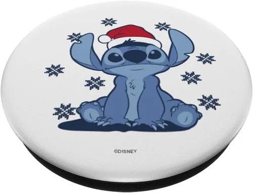 Vista 2 de Disney - Soporte para teléfonos y tabletas, diseño de Papá Noel, Negro