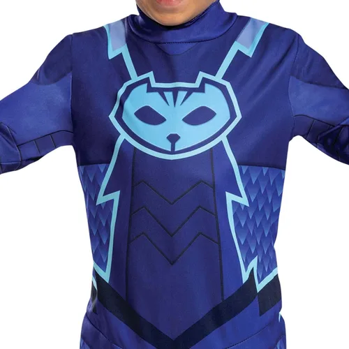 Vista 4 de PJ Masks Catboy Megasuit - Disfraz clásico para niños pequeños Como se muestra