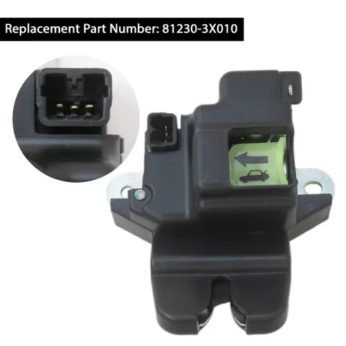 Vista 2 de Pestillo del maletero del portón trasero 81230-3X010 para Hyundai Elantra Limited Sedan 4 puertas 1.8L 1797CC l4 Gas DOHC aspirado naturalmente