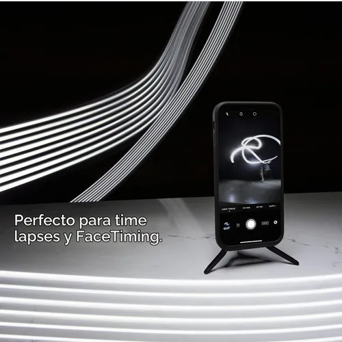 Vista 7 de Peak Design Trípode móvil, negro, diseño compacto, portátil y apto para bolsillo, compatible con MagSafe, montaje SlimLink, úsalo como un soporte