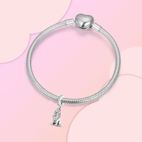 Vista 78 de Abalorios de plata de ley 925 con letras de la A ~ Z, para pulseras, collares, Día de San Valentín, Día de la Madre, joyería regalos para mujeres
