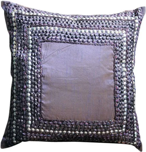 Vista 8 de The HomeCentric Funda de almohada con cremallera, funda de almohada azul aguamarina, funda de almohada moderna con bordes, fundas de almohada de 12