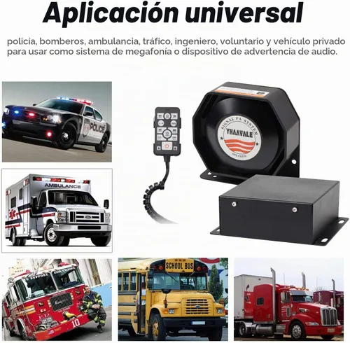Vista 9 de 9200E - Bocina de sirena para auto de policía