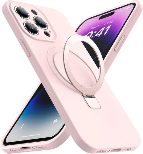 Vista 36 de Funda diseñada para iPhone 11 con soporte magnético invisible Compatible con Mag-Safe, a prueba de caídas de grado militar, a prueba de golpes