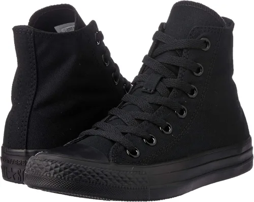 Vista 14 de Converse Chuck Taylor All Star Season Hi - Tenis unisex para adultos, Negro, 9.5 Women7.5 Men