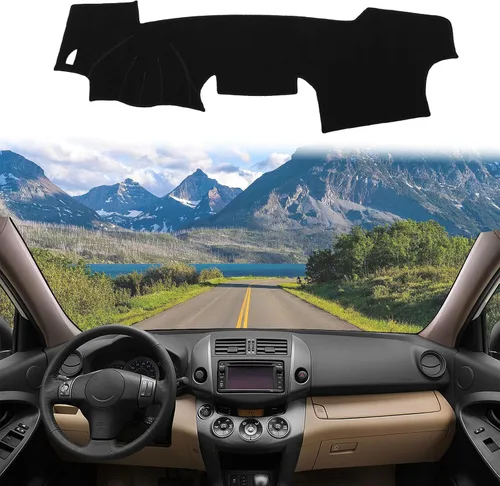 Vista 8 de Cubierta de tablero adecuada para Honda Ridgeline 2017-2024/Pilot 2016-2022/Passport 2019-2024, parasol para tablero de coche, accesorios de tablero