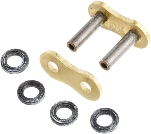 Vista 6 de JT Chain JTC530Z3GS104RL (serie 530) oro 104 eslabones cadena de anillo en X súper resistente con enlace de conexión