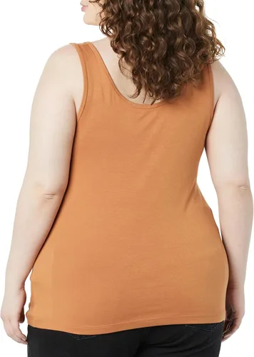 Vista 3 de Tienda Essentials Camiseta sin mangas de talla grande para mujer, multipacks