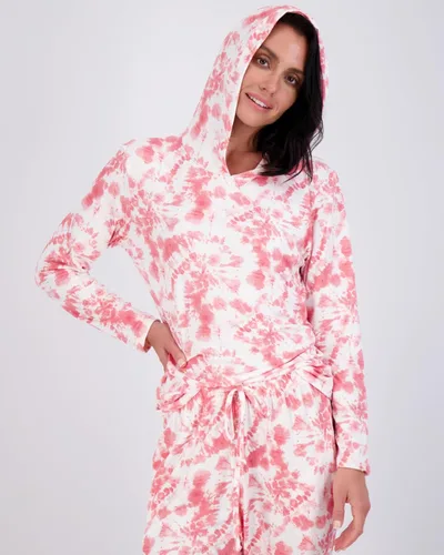 Vista 2 de Real Essentials 4 piezas sudadera con capucha y sudadera de manga larga para mujer, conjunto deportivo