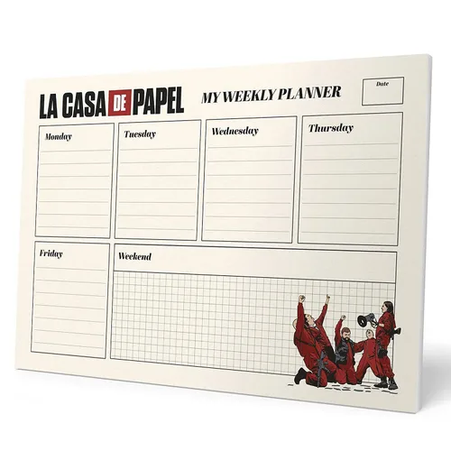 Vista 8 de Erik - Carouge Italian - Almohadilla de escritorio con calendario semanal y mensual