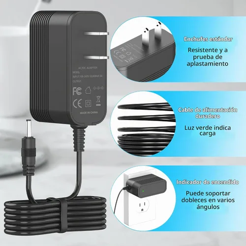 Vista 3 de Cargador de 5V 350MA para afeitadora Remington, cable de alimentación de recortadora compatible con Remington PG525D PG6025B PG6015 PG6020 PG6111