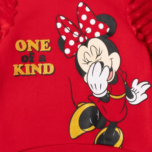 Vista 2 de Disney Lilo Stitch Encanto Minnie Mouse Stitch Isabela Mirabel Girls Fleece Fur Sweatshirt Toddler to Big Kid