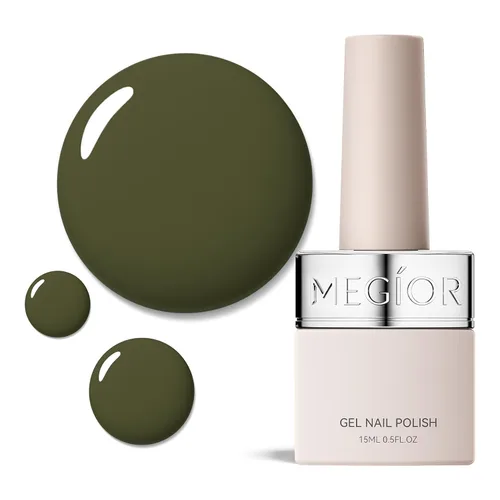 Vista 14 de MEGIOR Esmalte de uñas de gel libre de TPO, 0.5 onzas líquidas, base de gel transparente para remojar la lámpara de uñas LED, capa base de larga