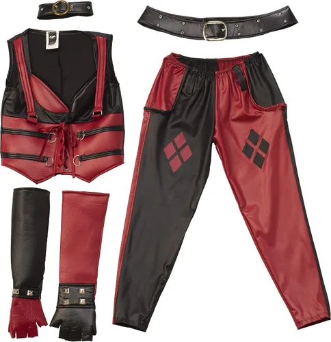 Vista 2 de Secret Wishes Batman Arkham City disfraz de Harley Quinn sensual