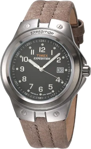 Vista 7 de Timex Expedition Metal Field 40mm Men’s Analog Watch Luminous Hands 24 Hour Time Quick Date Function Rugged Outdoor Watch 50M Water