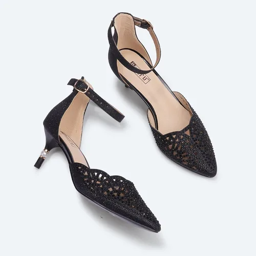 Vista 4 de IDIFU In2 Candice - Zapatos de noche para mujer, con lentejuelas y lentejuelas para boda, zapatos de noche para mujer, novia