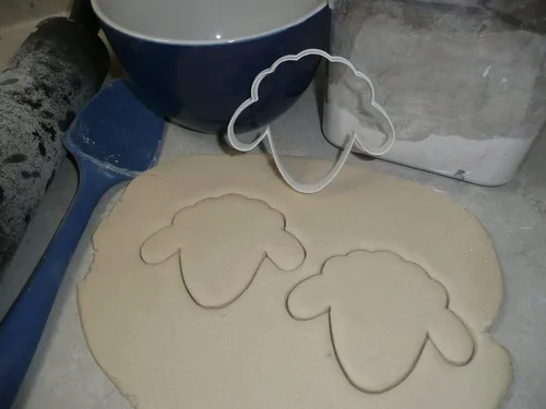 Vista 5 de Juego de 3 cortadores de galletas fabricados en Estados Unidos PR1734