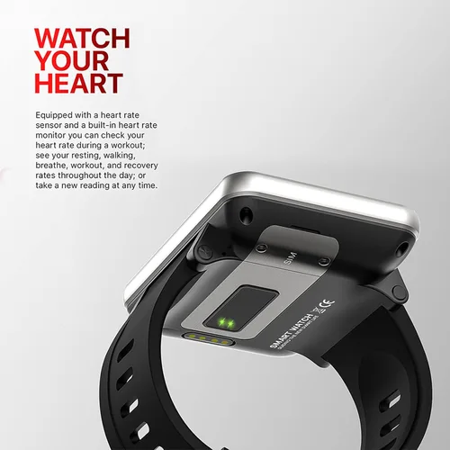 Vista 7 de Docooler DM100 4G Reloj inteligente deportivo WiFi GPS BT Smartwatch 2.86 pulgadas Pantalla táctil 16GB/32GB Reproductor de música Llamada
