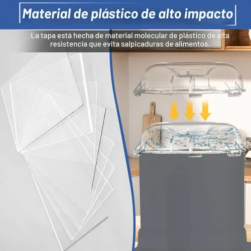 Vista 5 de 106458S - Tapa de cuenco para cortador compatible con robot cupé R2, R2B, R2 DICE, R2N, R101B
