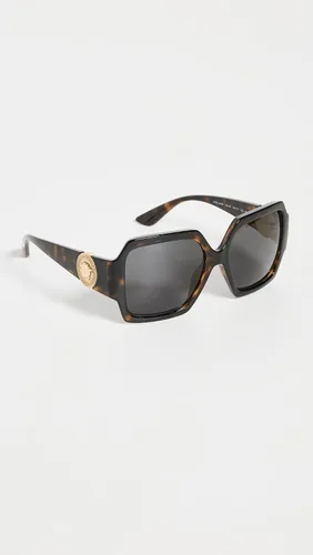 Vista 2 de Versace Gafas de sol cuadradas extragrandes para mujer