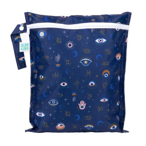 Vista 42 de Bumkins Bolsa Húmeda Colgante Impermeable Grande para Bebé, Lavandería, Ropa Sucia, Viajes, Traje de Baño, Pañales de Tela, Piscina, Toallas