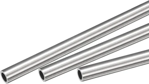 Vista 69 de uxcell Tubo capilar del acero inoxidable 304, tubería gruesa del metal de la longitud de la pared de 820.2 ft m del OD 18.0 ft m x 0.7 ft m