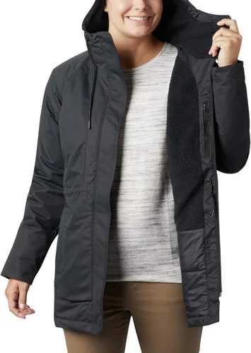 Vista 5 de Columbia Chaqueta con forro sherpa del South Canyon para mujer resistente al agua ligera