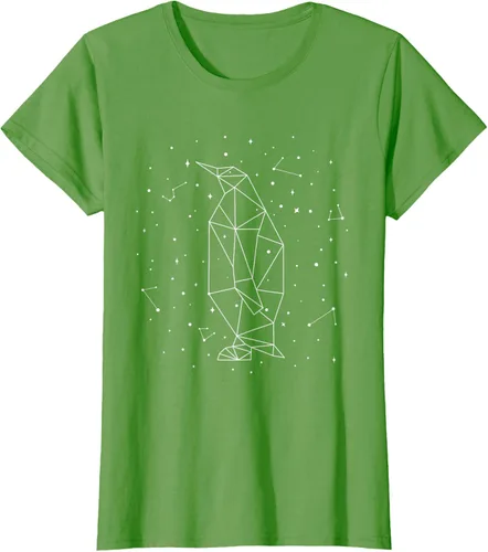 Vista 4 de Sternbild Penguin Constellation Emperor Sea Bird Penguin Camiseta Negro