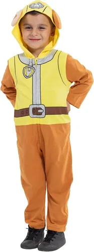 Vista 2 de Paw Patrol Chase Marshall Skye Zuma Rubble - Overol de cosplay con cremallera para bebé a niño grande
