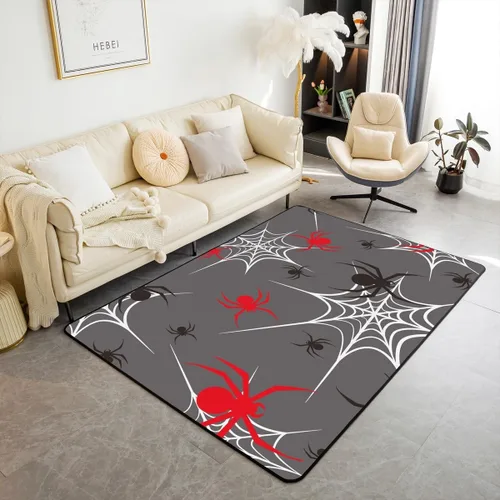 Vista 21 de Erosebridal Alfombra bohemia con estampado de ojos de 3 x 5 pulgadas, alfombra exótica de mariposa azul, estilo bohemio, alfombra decorativa moderna