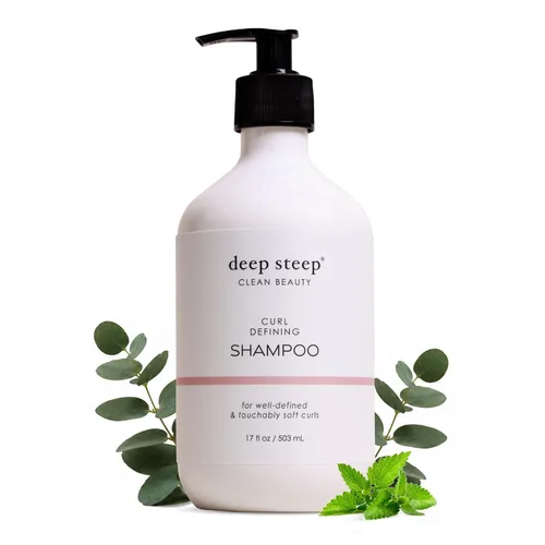 Vista 9 de Deep Steep High Shine - Champú de aceite de coco, 17 onzas, champú hidratante con aloe vera, aceite de argán, proteína de arroz y glicerina, sin