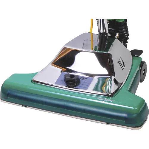 Vista 2 de Bissell BigGreen Commercial BG101DC ProCup - Aspiradora vertical con mango de agarre cómodo con imán, 870 W, 12 pulgadas de ancho de vacío