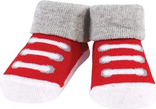 Vista 271 de Hudson Baby Conjunto de babero y calcetines unisex de algodón para bebé