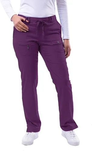 Vista 19 de Adar Pro Scrubs - Pantalones ajustados de yoga para mujer Manzana