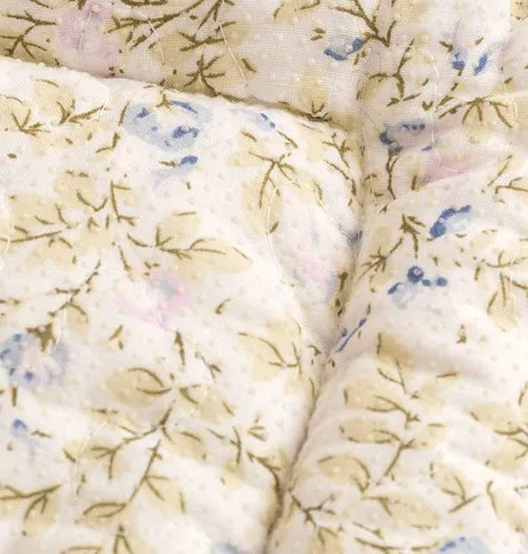 Vista 7 de vctops Funda de sofá bohemia de algodón acolchada de algodón con estampado floral, funda para sofá seccional, antideslizante, suave, protector