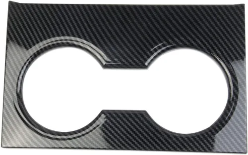 Vista 5 de Accesorios de fibra de carbono para portavasos, cubierta de panel, accesorios para Chevy Tahoe Suburban 2021-2024