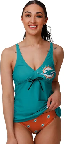Vista 446 de FOCO Women's NFL Team Logo Ladies Bathing Swim Wear Suit