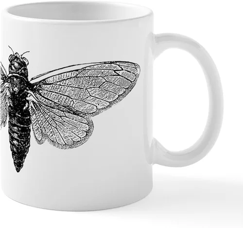 Vista 33 de CafePress Cicada Mugs - Taza de café de cerámica de 11 oz (11.0 fl oz)