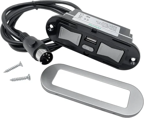 Vista 7 de Silla elevadora reclinable eléctrica Emomo 5 botones 5 pines control manual modelo HX90HU reemplazo con USB