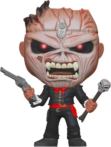 Vista 3 de Funko POP Rocks: Iron Maiden - Eddie - Vive después de la muerte, multicolor
