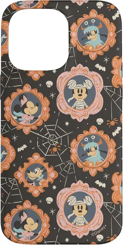 Vista 21 de iPhone 16 Disney Mickey Mouse & Pals Spooky Cute Halloween Frames Case