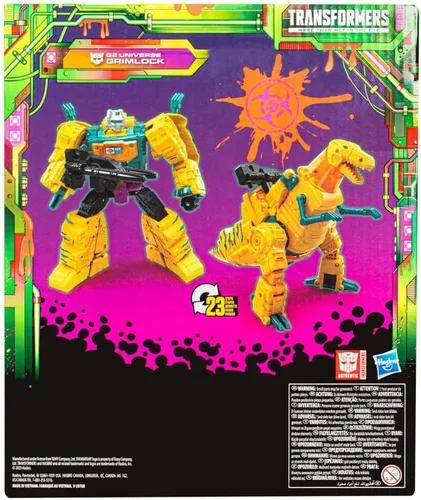 Vista 4 de Hasbro Transformers Legacy Evolution G2 Universe Leader Class Grimlock Exclusivo