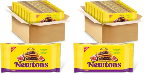 Vista 27 de Newtons Galletas masticables sin grasa, suaves y de fruta, sabor higo (barras de higo), 12 paquetes de 10 onzas