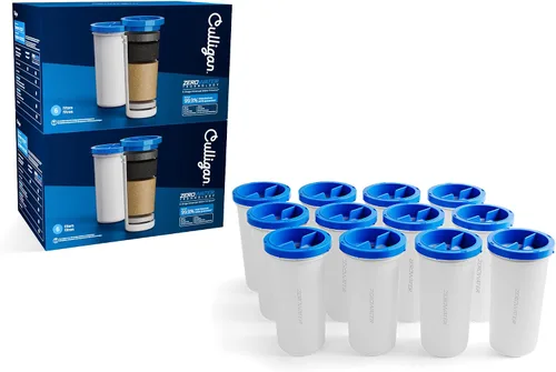 Vista 9 de Culligan Paquete de 2 filtros de repuesto con tecnología ZeroWater, filtro de agua avanzado de 5 etapas, certificado IAPMO para reducir el plomo
